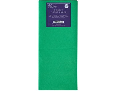 6PK LIGHT GREEN TISSUE PAPER SHEETS 12S