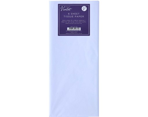 6PK WHITE TISSUE PAPER SHEETS 12S