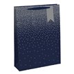 NAVY OMBRE LARGE GIFT BAG 6S