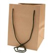 19x25cm NATURAL KRAFT MOSS HANDLE HAND TIE BAG 10S