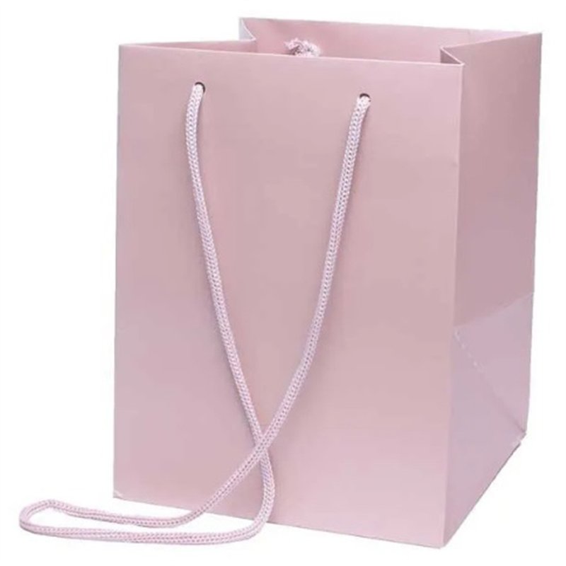 19x25cm ROSE GOLD HAND TIE BAG 10S