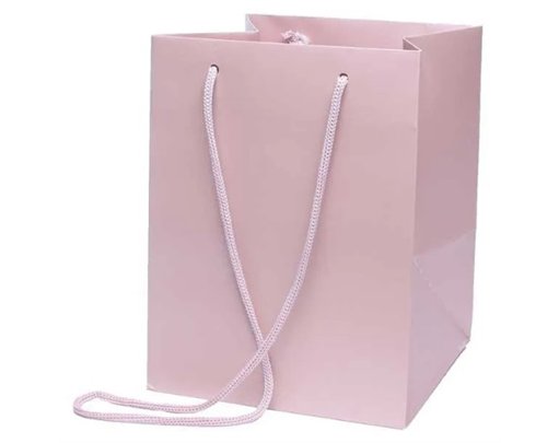 19x25cm ROSE GOLD HAND TIE BAG 10S