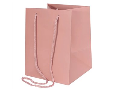 19x25cm DEEP PINK HAND TIE BAG 10S