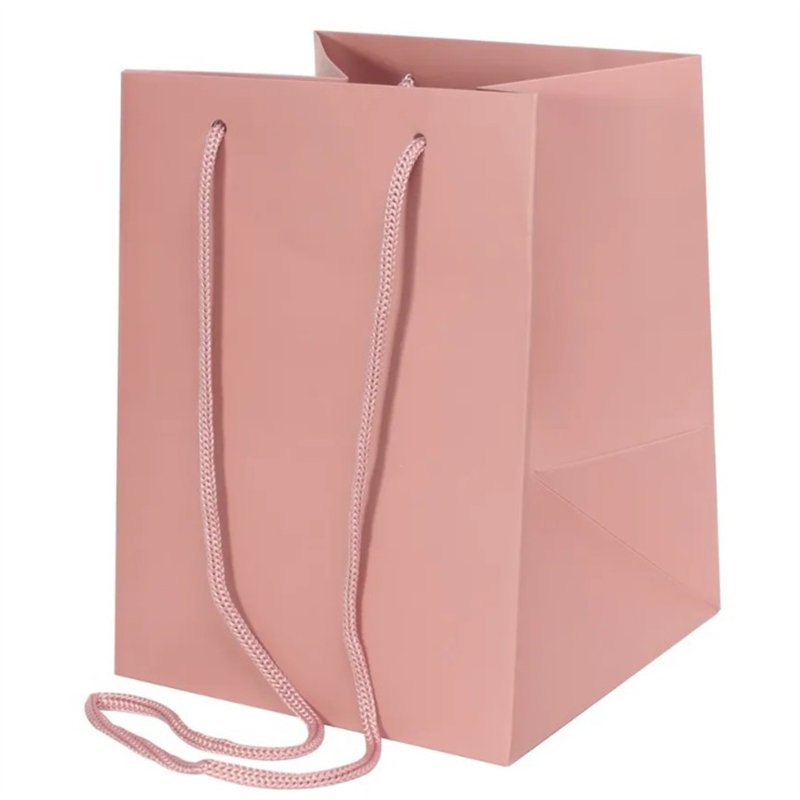 19x25cm DEEP PINK HAND TIE BAG 10S