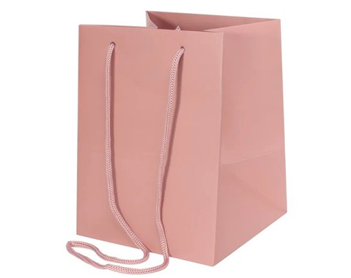 19x25cm DEEP PINK HAND TIE BAG 10S