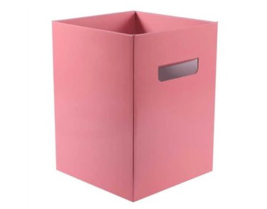 PEARLISED PASTEL PINK FLOWER BOX 10S