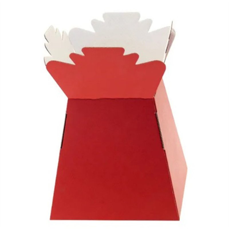 RED LIVING VASE 30S
