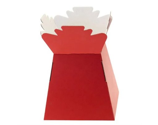 RED LIVING VASE 30S
