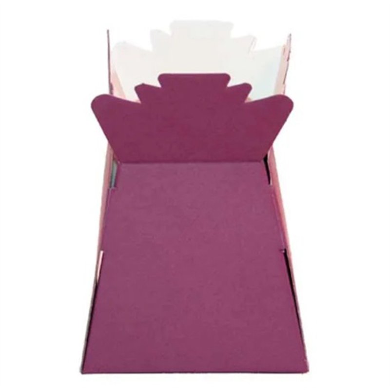 BURGUNDY LIVING VASE 30S