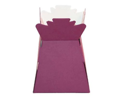 BURGUNDY LIVING VASE 30S