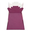 BURGUNDY LIVING VASE 30S