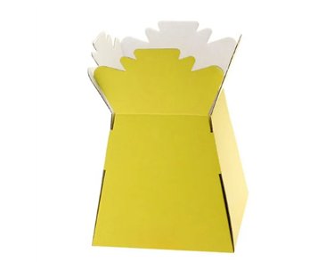BRIGHT YELLOW LIVING VASE 30S