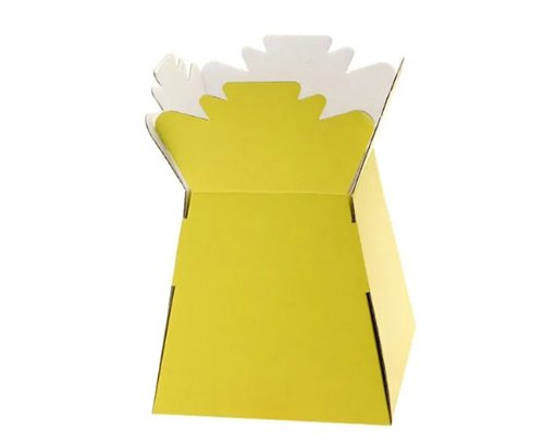 BRIGHT YELLOW LIVING VASE 30S