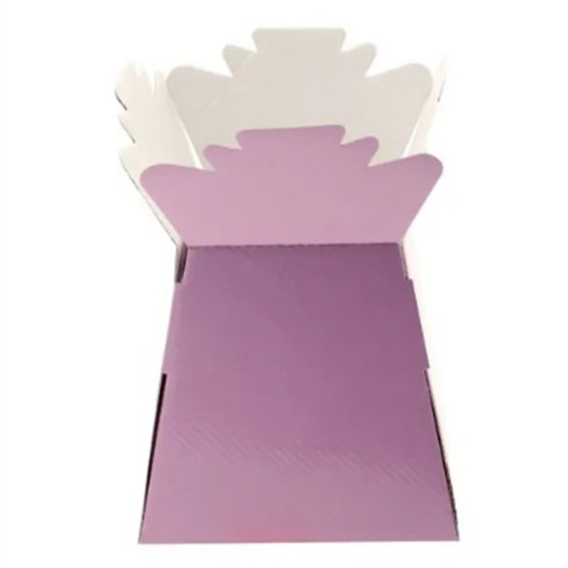 PEARLISED PASTEL LAVENDER LIVING VASE 30S