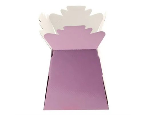 PEARLISED PASTEL LAVENDER LIVING VASE 30S
