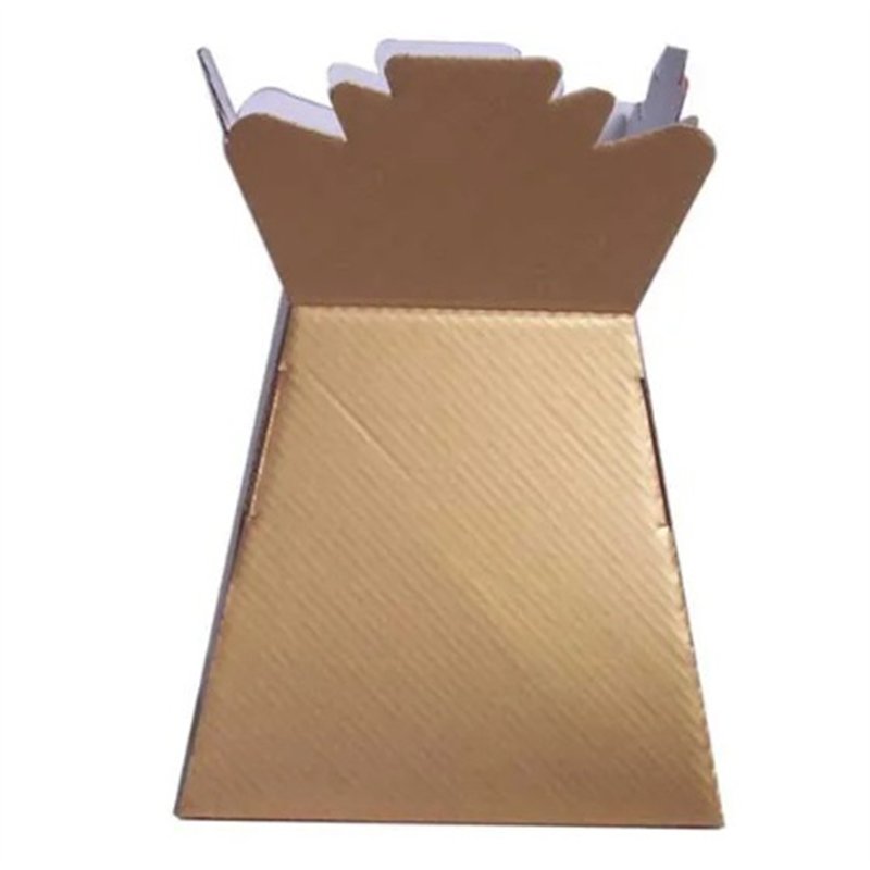 METALLIC GOLD LIVING VASE 30S