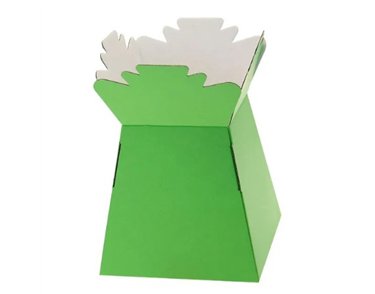LIME GREEN LIVING VASE 30S