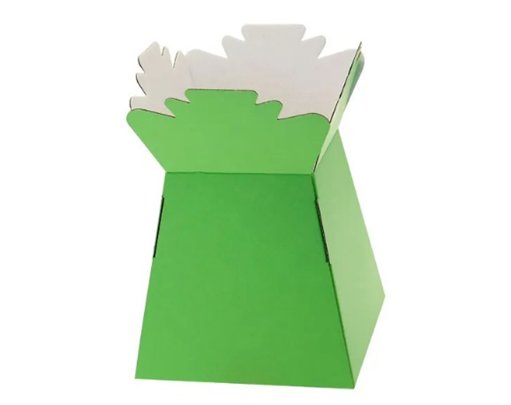 LIME GREEN LIVING VASE 30S