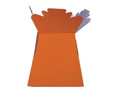 ORANGE LIVING VASE 30S
