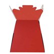 PEARLISED RED LIVING VASE 30S