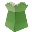 PEARLISED LIME GREEN LIVING VASE 30S