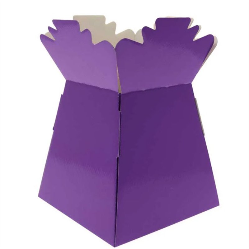 PEARLISED PURPLE LIVING VASE 30S