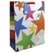 MULTICOLOURED STARS XLG GIFT BAG 6S