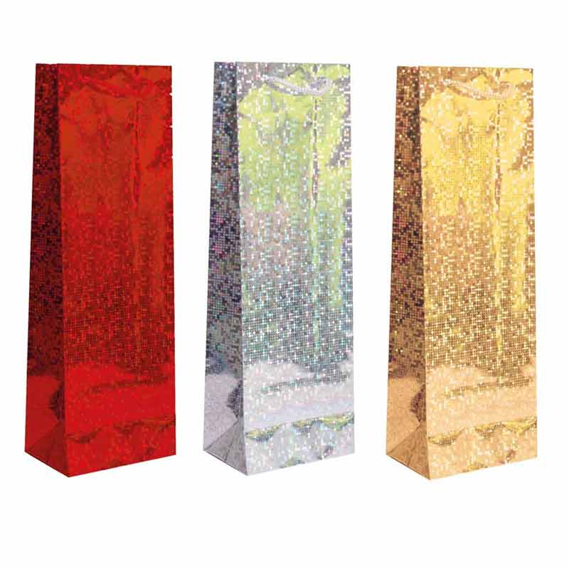 HOLOGRAPHIC BOTTLE BAG 12S