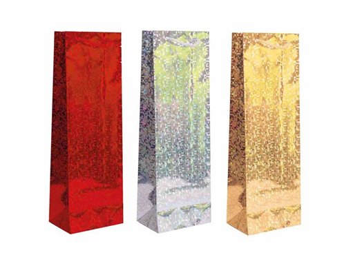 HOLOGRAPHIC BOTTLE BAG 12S