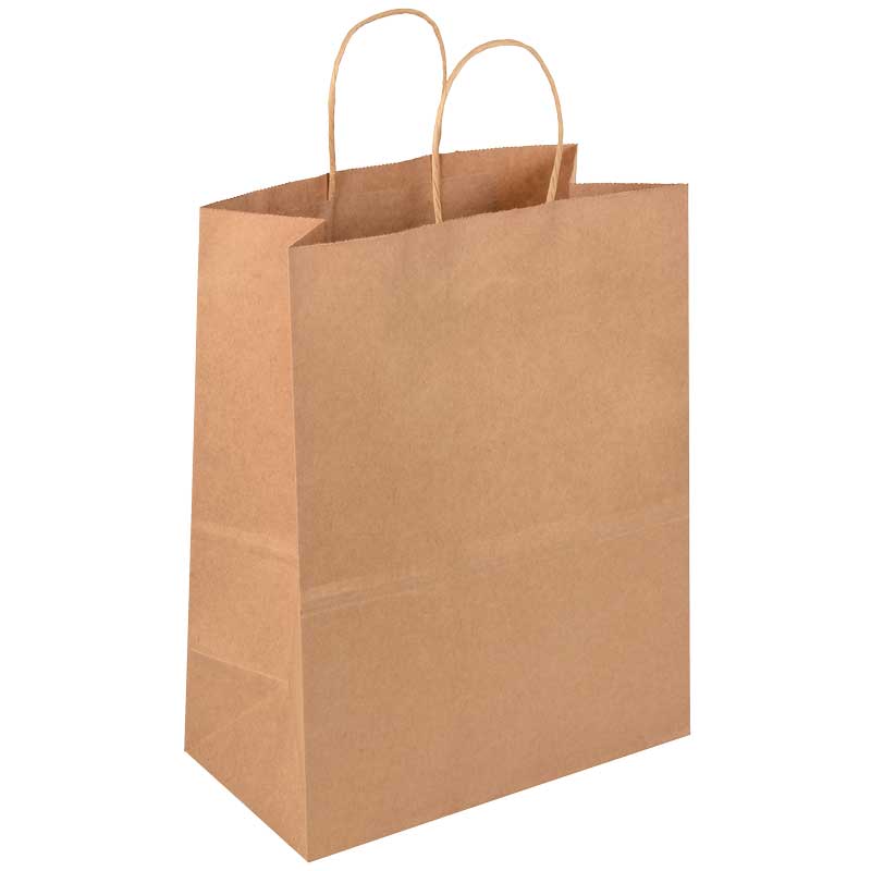 KRAFT LARGE GIFT BAG 12S