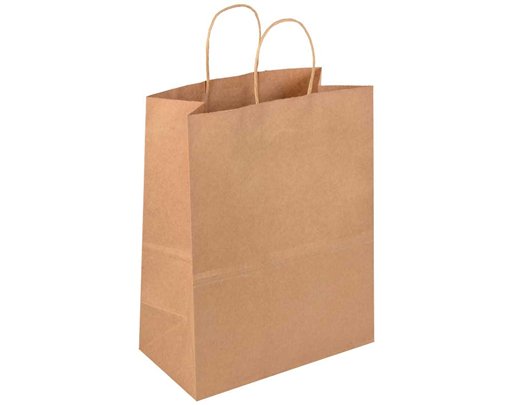 KRAFT LARGE GIFT BAG 12S