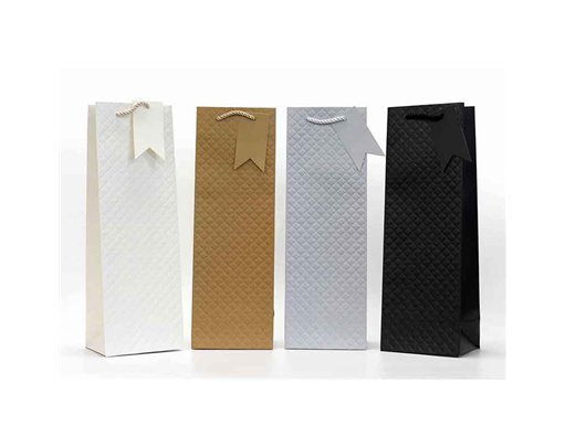 EMBOSSED FOIL CLASSICS BOTTLE BAG 12S