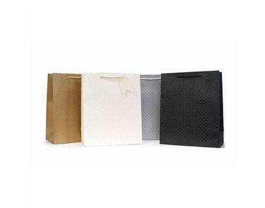 EMBOSSED FOIL CLASSICS MEDIUM GIFT BAG 12S