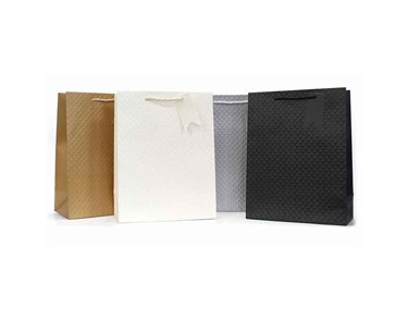 EMBOSSED FOIL CLASSICS LARGE GIFT BAG 12S