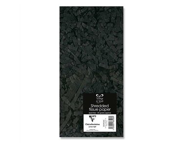 BLACK SHREDDED TISSUE PAPER 12S