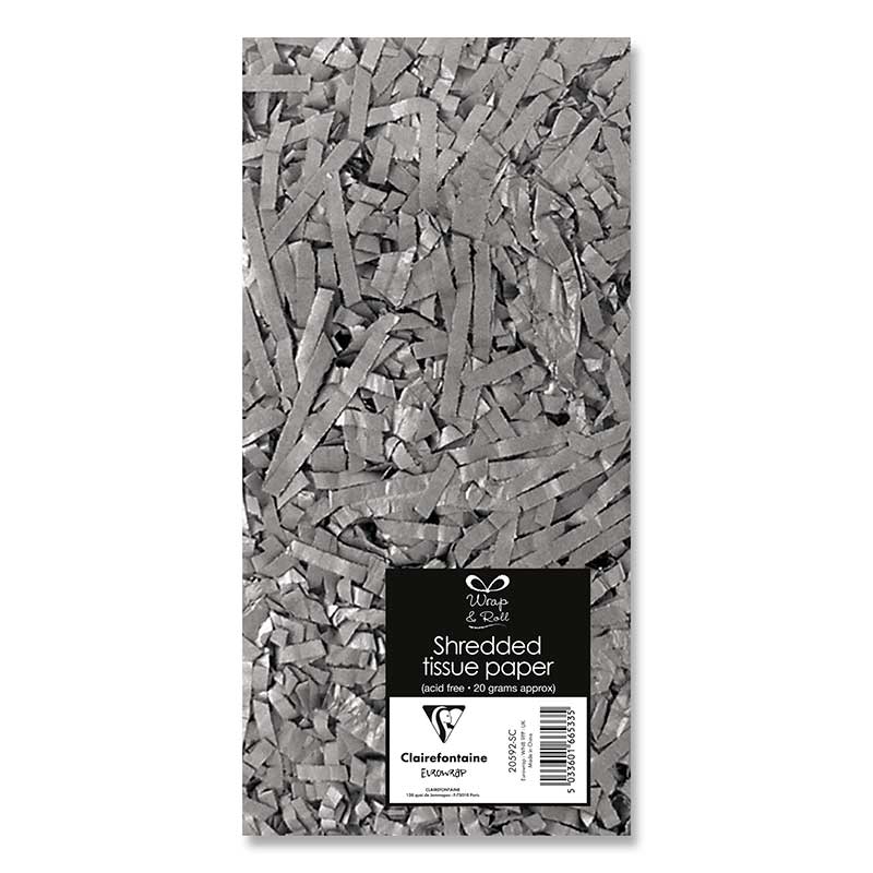 SILVER SHREDDED PAPER TISSUE 12S