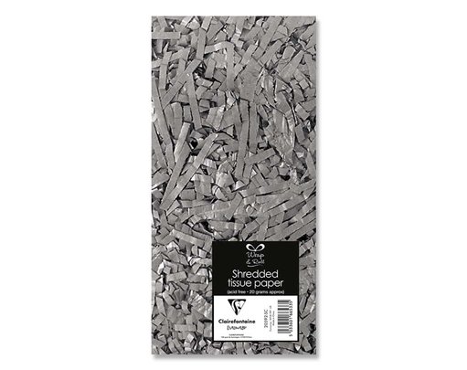SILVER SHREDDED PAPER TISSUE 12S