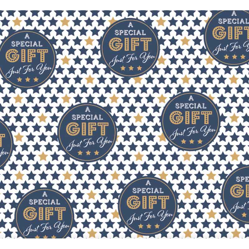 SPECIAL GIFT GIFTWRAP WITH 12 FREE TAGS 24S
