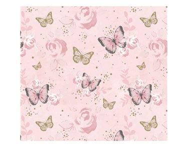 OPEN BUTTERFLY GIFTWRAP WITH 12 FREE TAGS 24S
