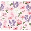 OPEN FLORAL GIFTWRAP WITH 12 FREE TAGS 24S