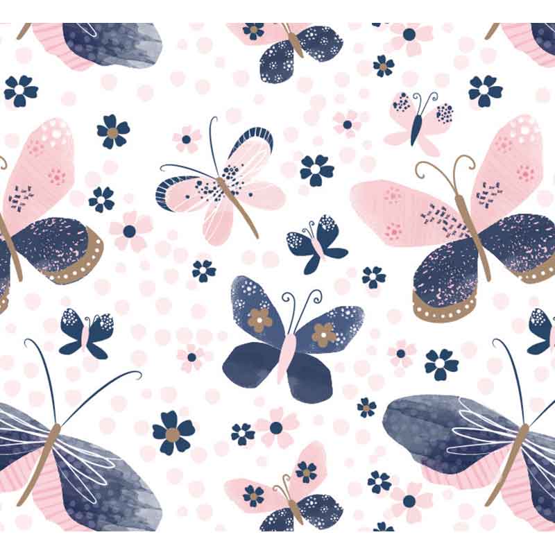 OPEN BUTTERFLY GIFTWRAP WITH 12 FREE TAGS 24S