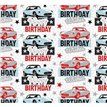 OPEN CAR GIFTWRAP WITH 12 FREE TAGS 24S