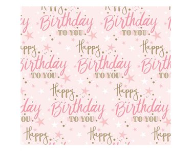 OPEN TEXT GIFTWRAP WITH 12 FREE TAGS 24S