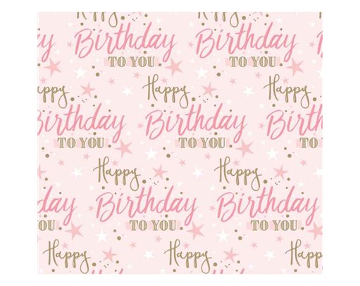 OPEN TEXT GIFTWRAP WITH 12 FREE TAGS 24S