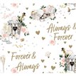 WEDDING DAY TRADITIONAL SCENE GIFTWRAP WITH 12 FREE TAGS 24S