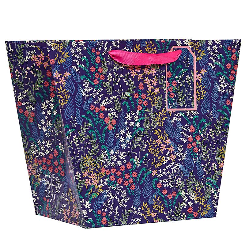 SPRING FLORA LARGE VASE GIFTBAG 6S