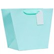 MINT POLKA LARGE VASE GIFTBAG 6S