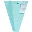 MINT POLKA SMALL BOUQUET GIFTBAG 6S