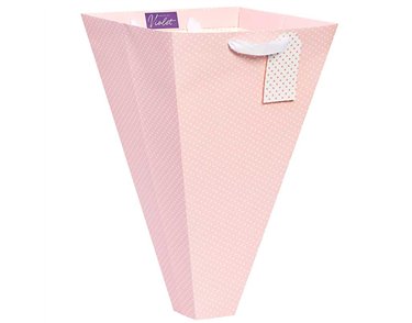 PINK LARGE BOUQUET GIFTBAG 6S