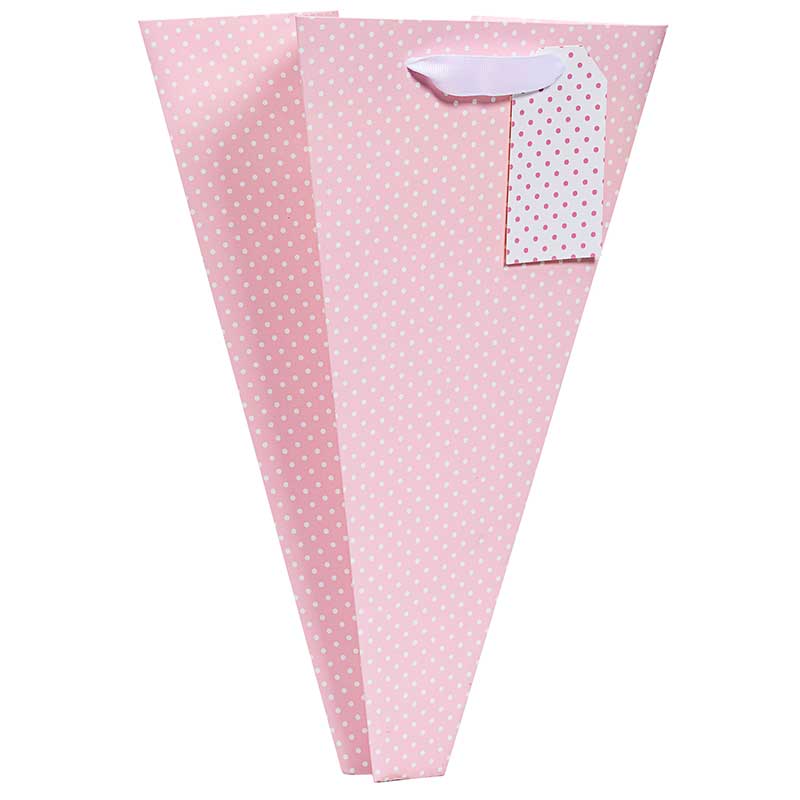 PINK MEDIUM BOUQUET GIFTBAG 6S
